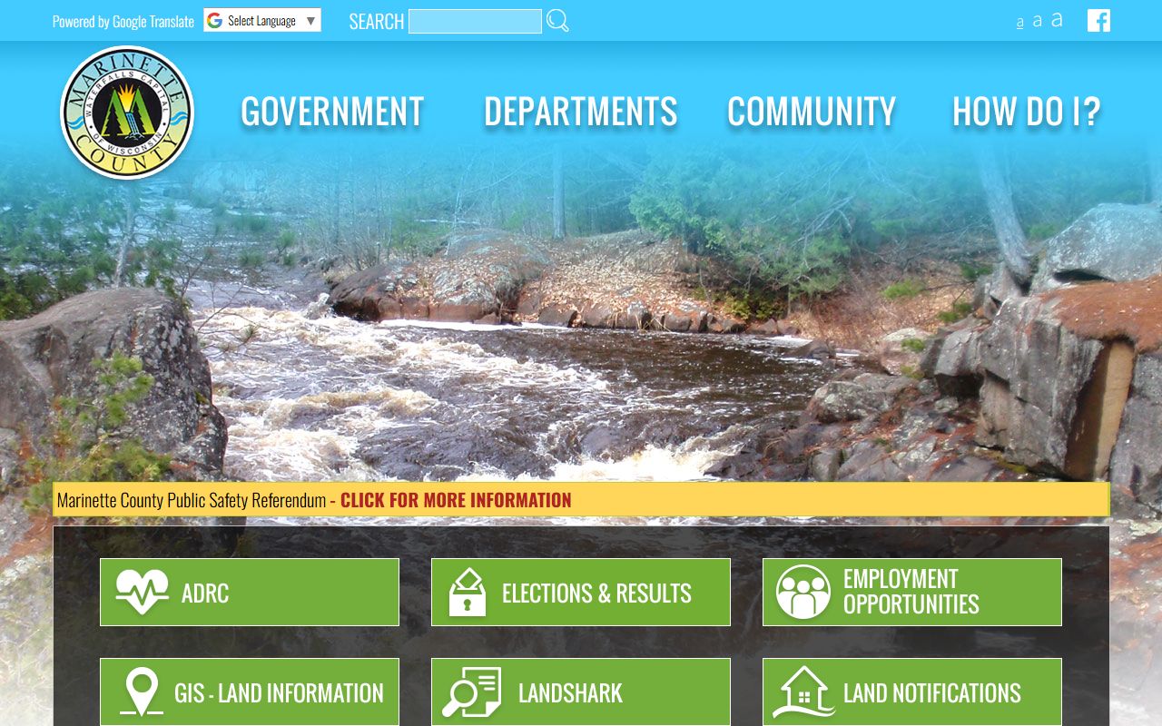 Marinette County Background Check at the Clerk of Courts