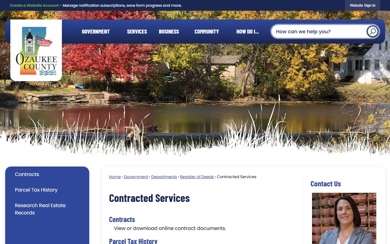 Ozaukee County Background Check at the Clerk of Circuit Court