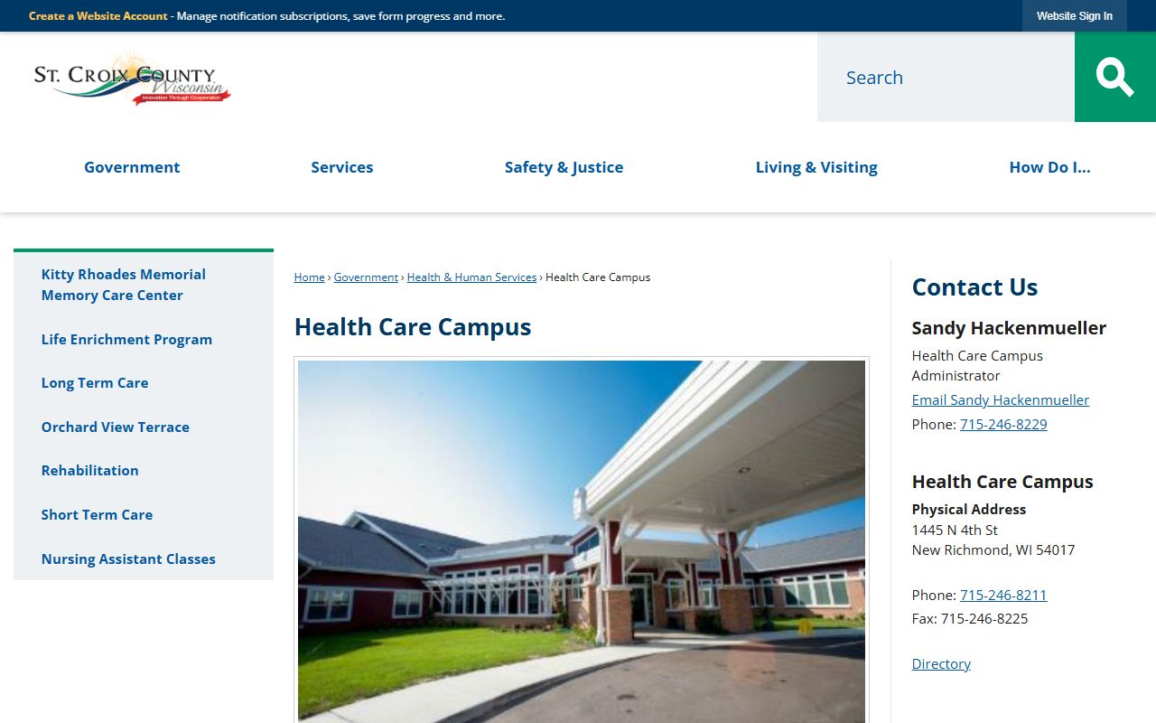 St. Croix County Background Check at the Sheriff's Office